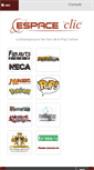 Mobile Screenshot of espace-clic.com